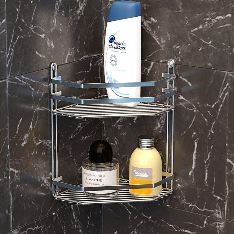 Belfry Bathroom Shorey Drill & Screw Mount Stainless Steel Shower Caddy